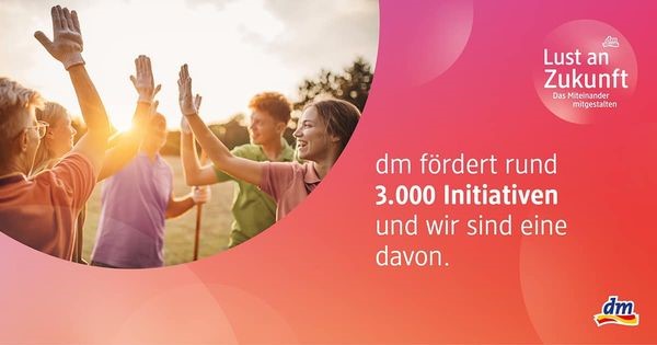 Schenk uns deine Stimme bei der dm-Aktion „Lust an Zukunft“